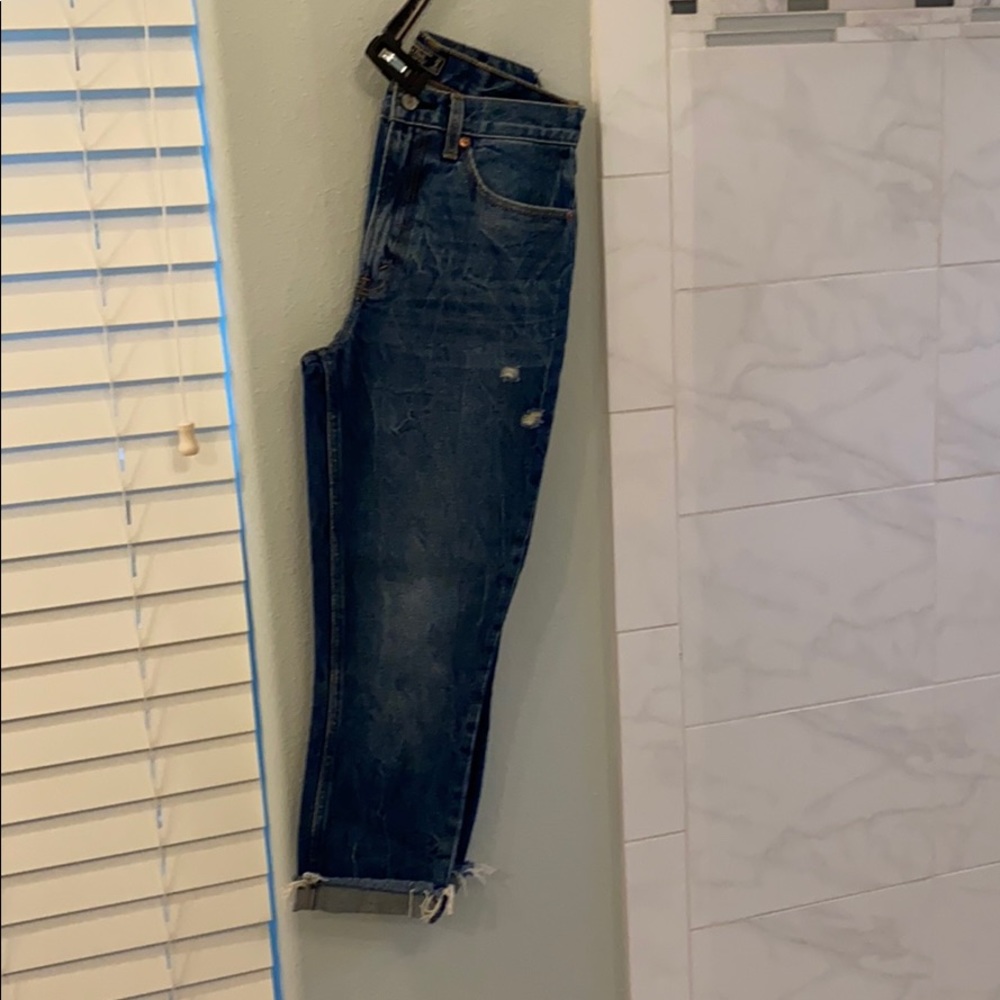 A&F mom jeans